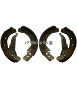 JP GROUP - 1263900410 - Колодки тормозные барабанные / 230 x 40 mm / / OPEL Astra-F/G/H,Zafira,Vectra-B